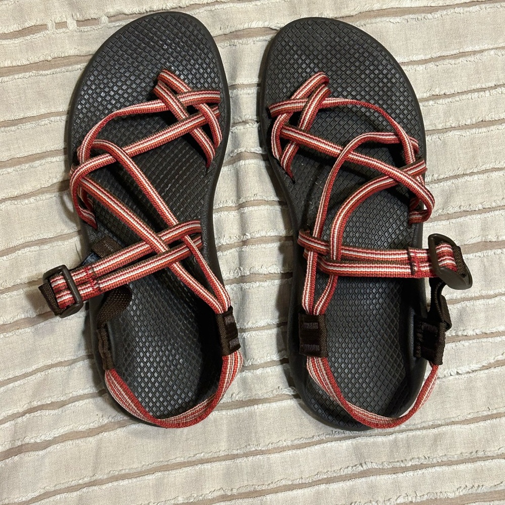 Red tan brown Chaco